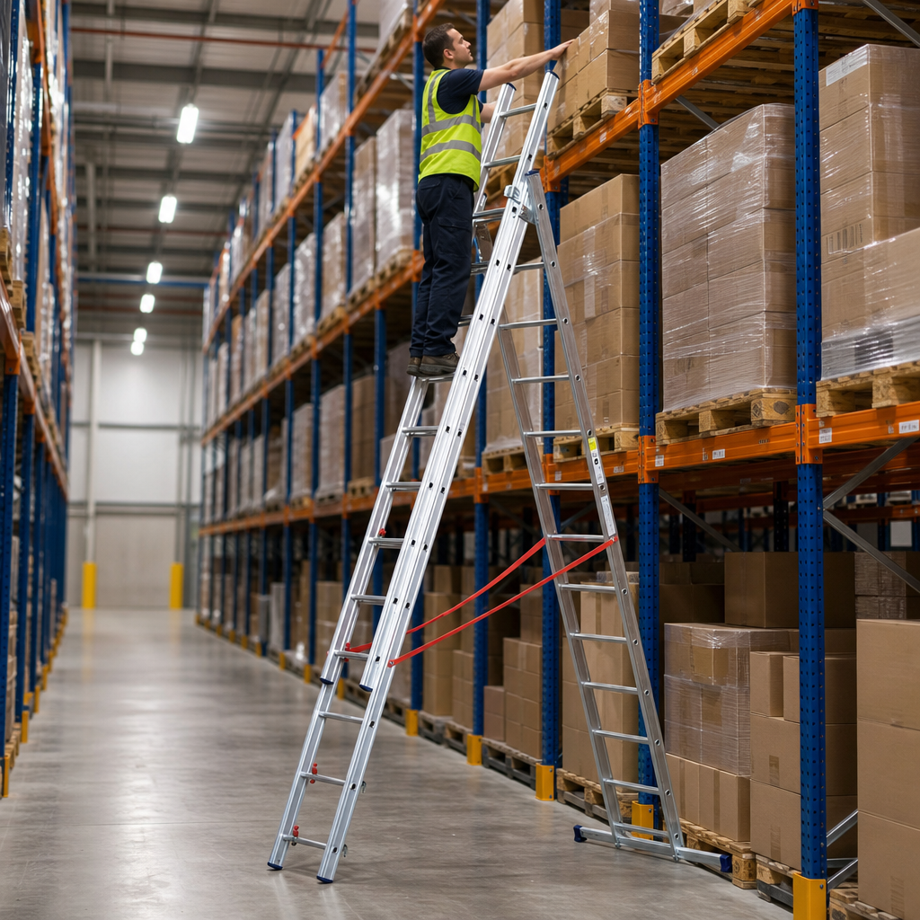 Aluminium Combination Step and Telescopic Ladder