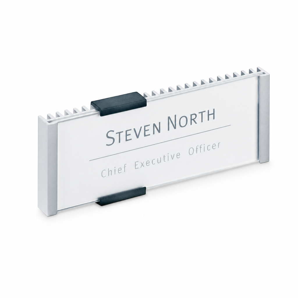 Aluminium Door Sign 14.9 x 5.25 cm