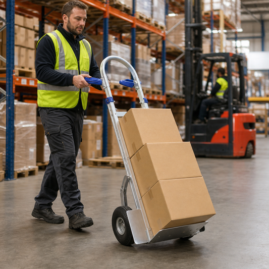 Aluminium Heavy Duty Sack Truck 300kg Capacity