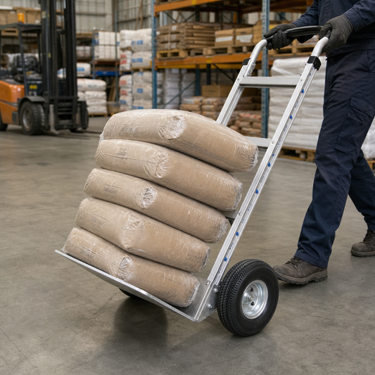 Aluminium Heavy Duty Sack Truck with U-Loop Handle