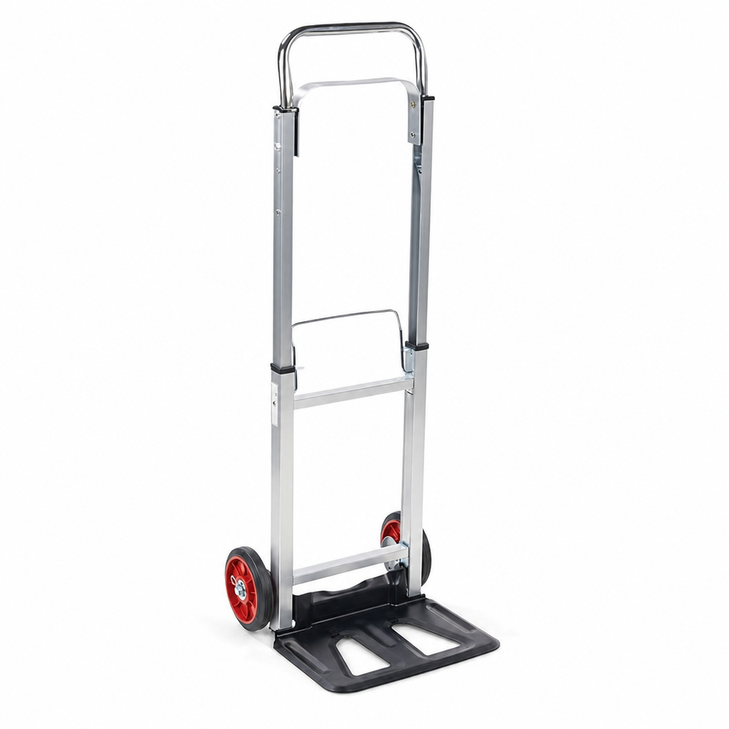 Aluminium Sack Truck with Rubber Wheels 90kg Capacity