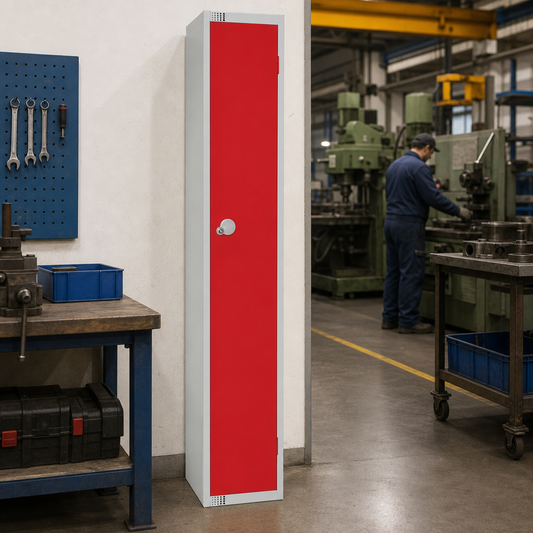 Anti-Bacterial Metal Storage Lockers with Cylinder or Hasp Lock