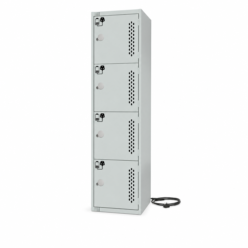 Anti-Bacterial Tool Charging Lockers with Cam or Hasp Locks
