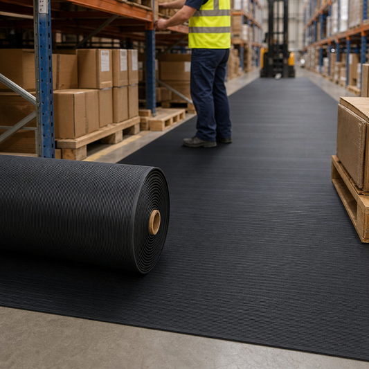 Anti-Fatigue Ergonomic Ribbed Matting Roll