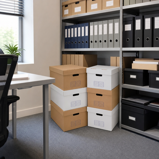 Archive Storage Boxes – Pack of 20