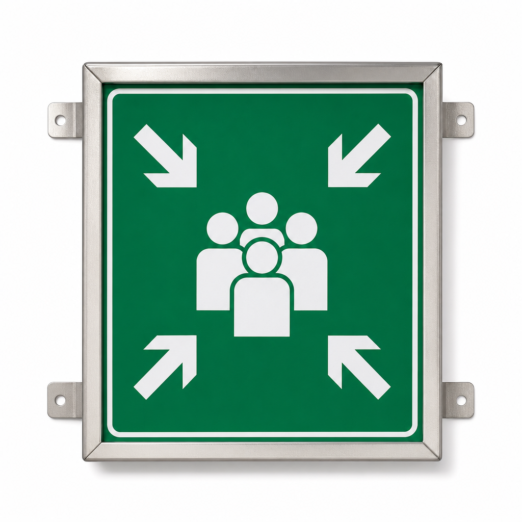 Assembly Point Safety Sign