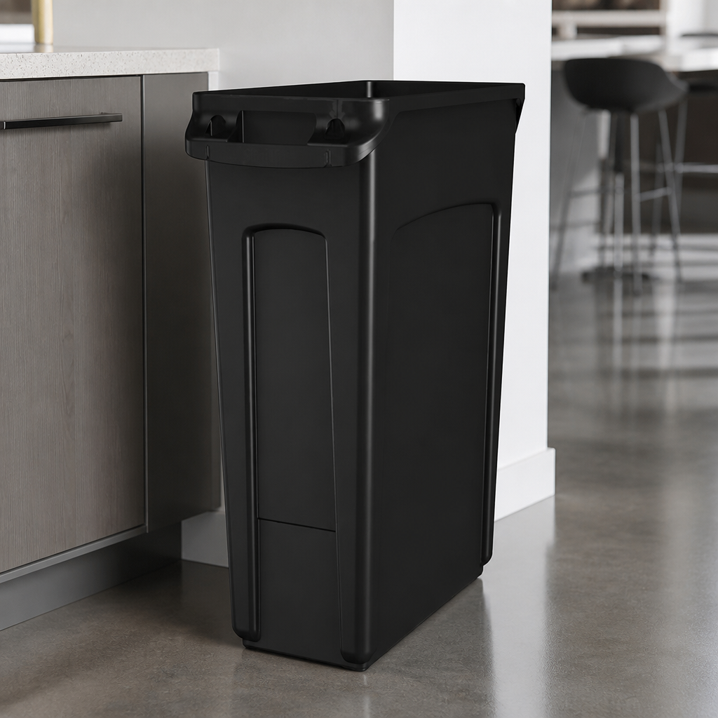Commercial Waste Bin 87L with Venting Channels