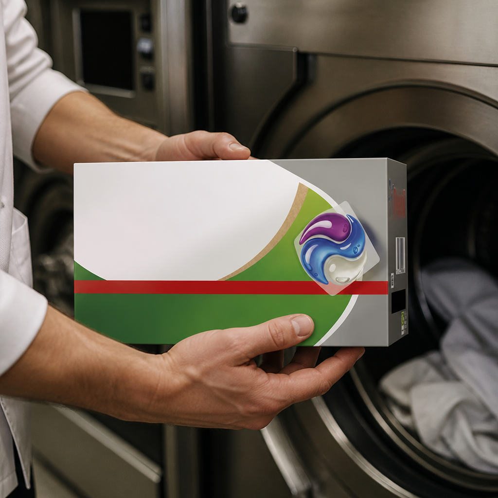 Laundry Detergent Capsules 3-in-1 Bio 108 Pack Eco-Friendly
