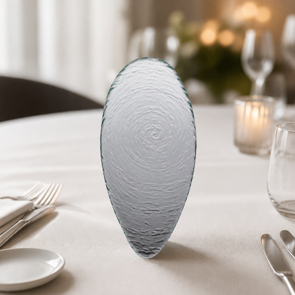 300mm Oval Platters - 6 Pack Commercial Serving Dish Set
