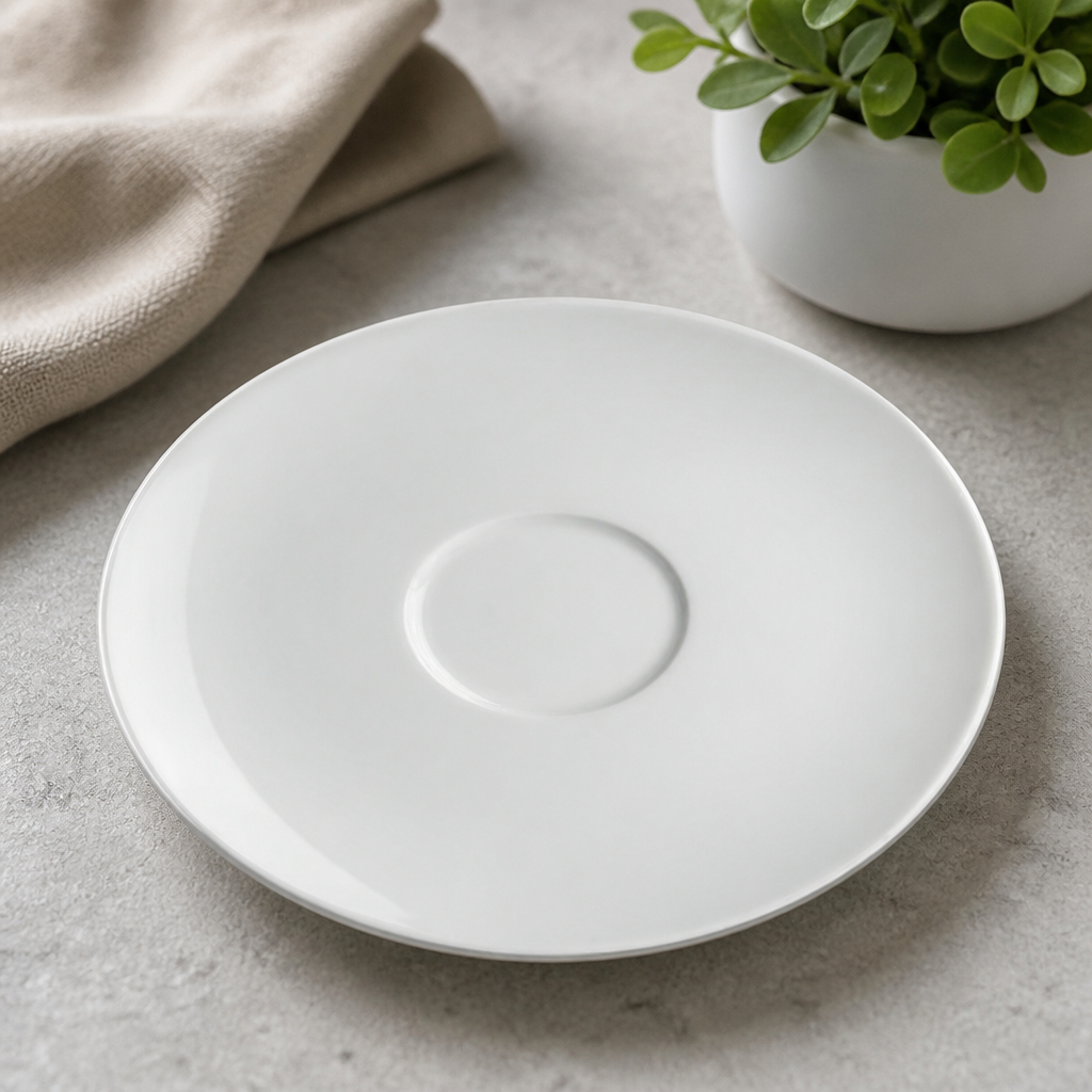 Commercial Porcelain Saucers 152mm - 36 Pack