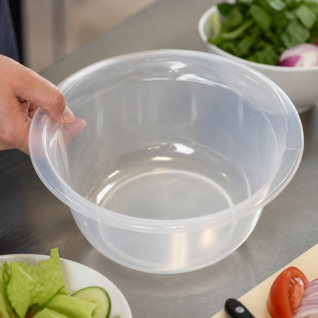8L Commercial Polypropylene Mixing Bowl for catering use