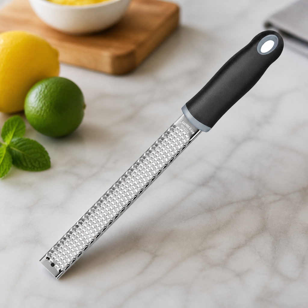 Commercial Zester Grater with Super-Sharp Stainless Steel Blades