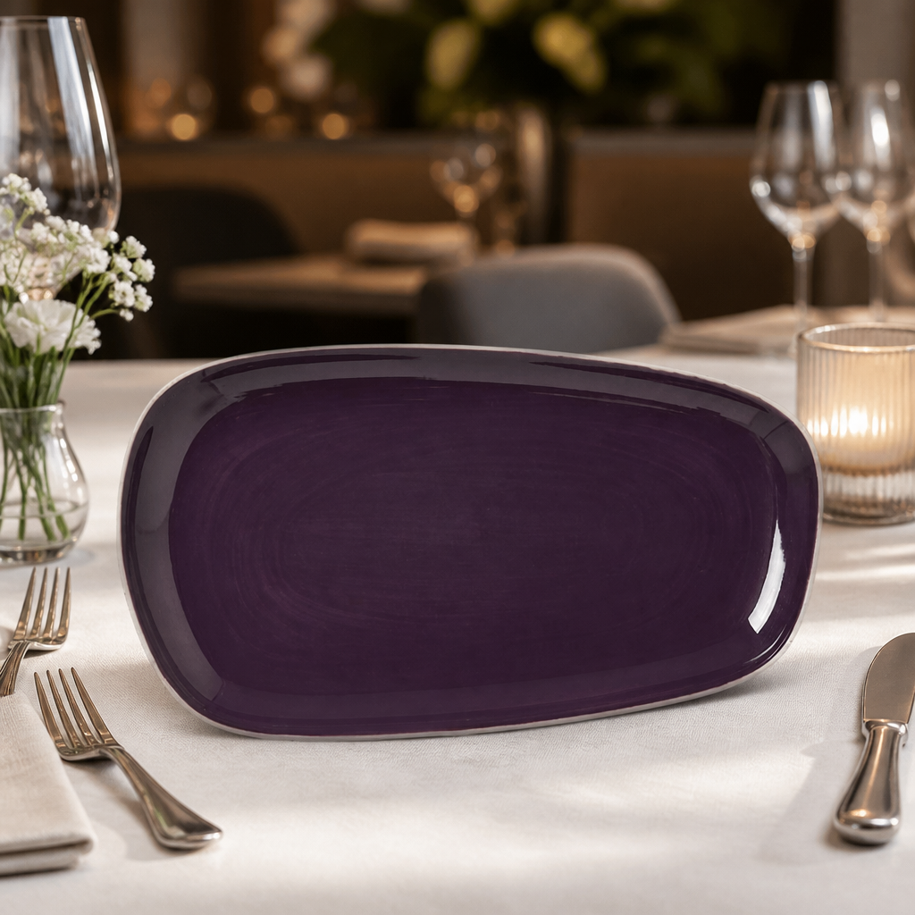 Commercial Trays 340mm Damson - 6 Pack