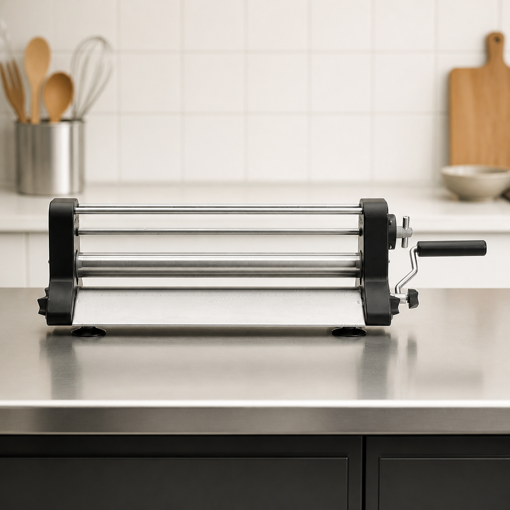 Commercial Dough Sheeter 34cm Width Multi-Directional Design