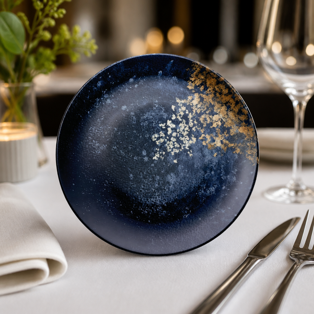 Commercial Porcelain Coupe Plates 150mm - 12 Pack