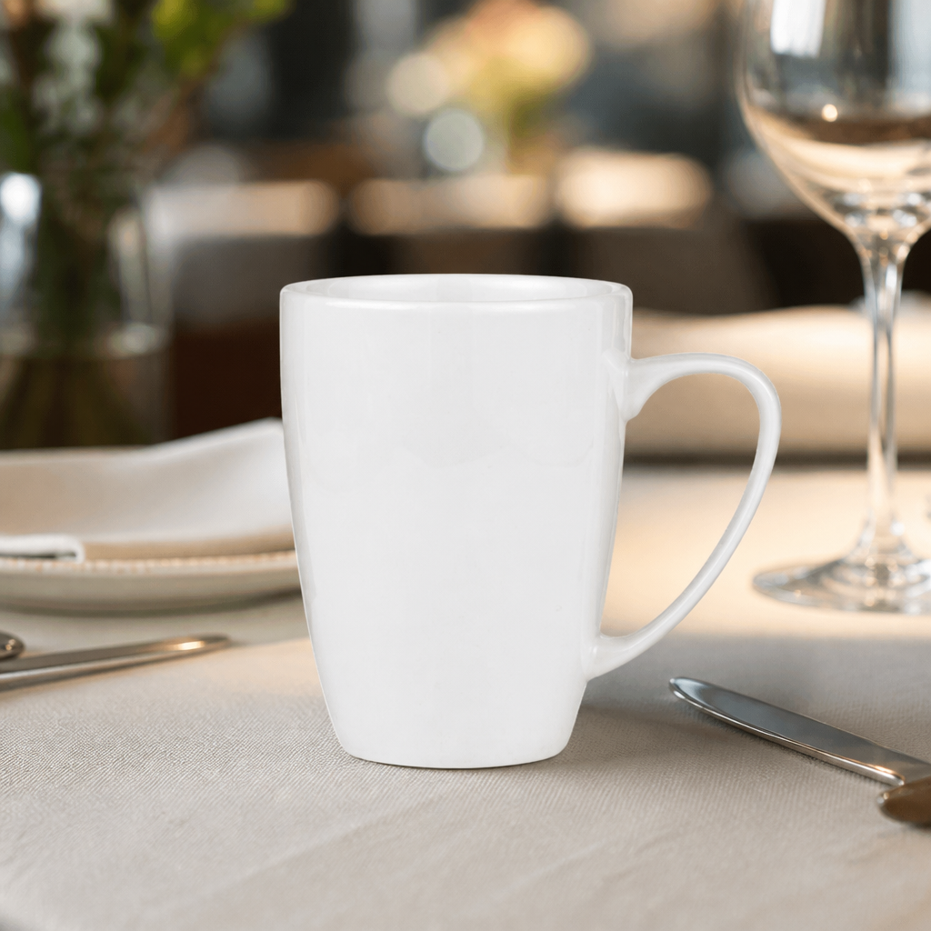 Commercial Fine China Mugs 275ml - 24 Pack