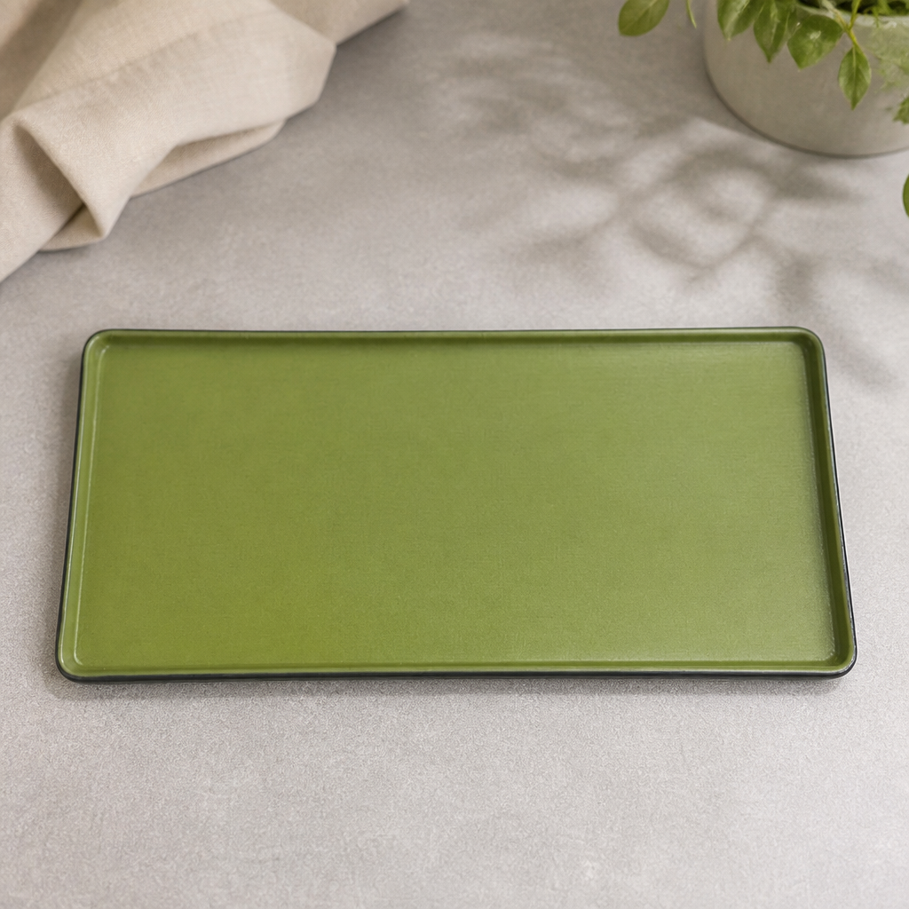 Commercial Melamine Rectangle Trays 330mm - 24 Pack