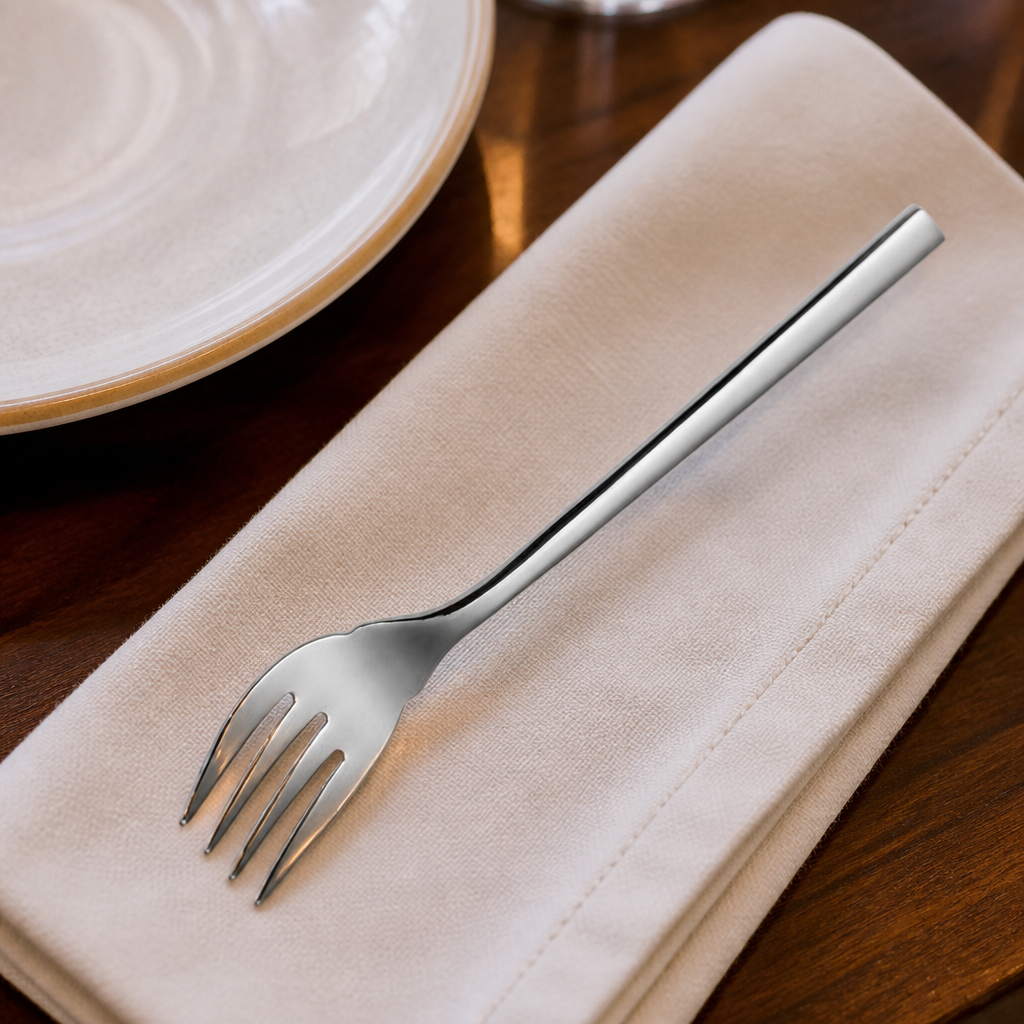 Pack of 12 stainless steel commercial fish forks