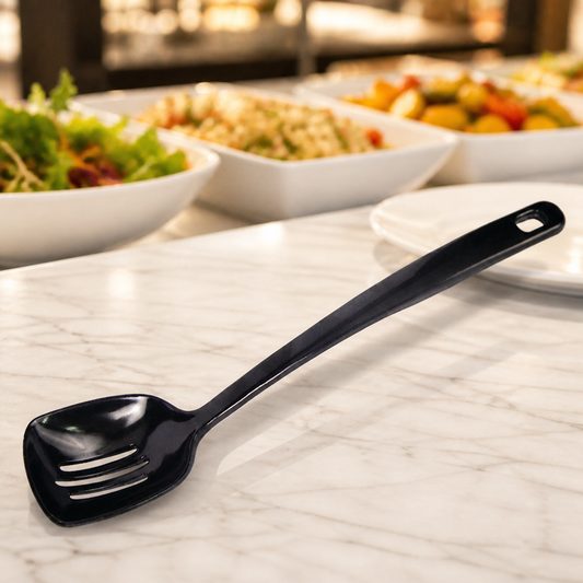12" Commercial Slotted Serving Spoon for Cooking and Serving