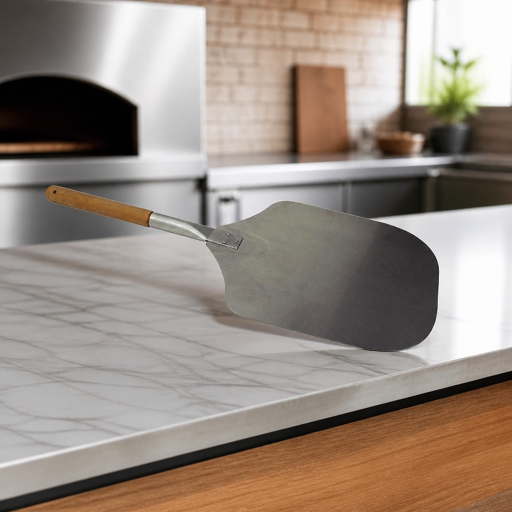Commercial Pizza Peel with Wooden Handle 660x300mm