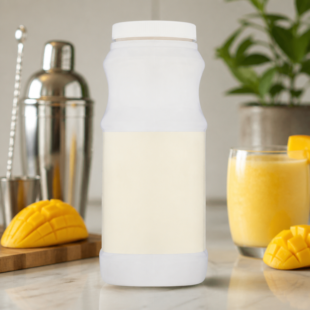 Commercial Mango Smoothie Mix 1L - Vegan Friendly Beverage