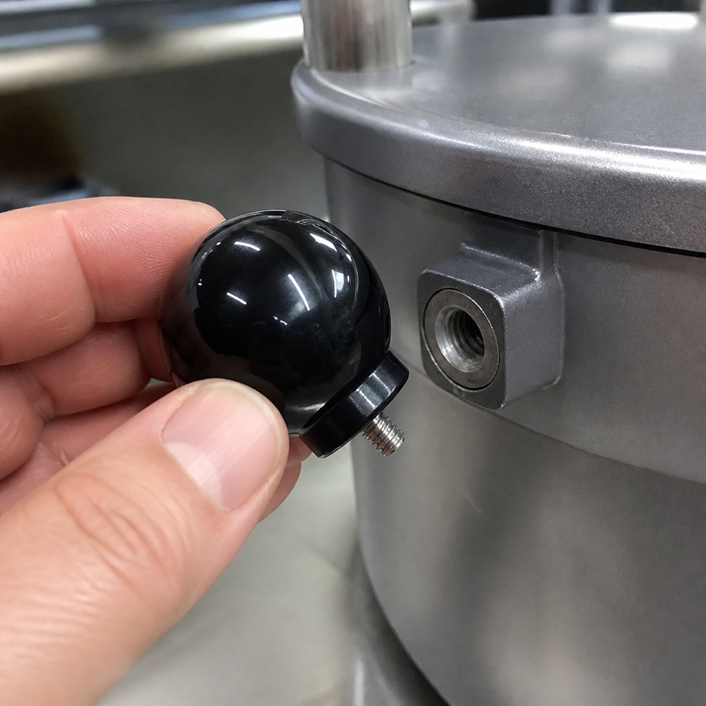 Genuine replacement handle knob for commercial food processor