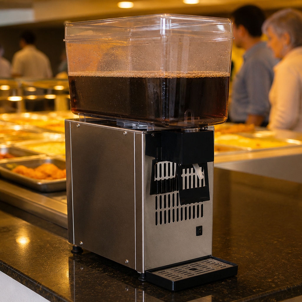 Commercial Cold Juice Dispenser with 12L bowl capacity