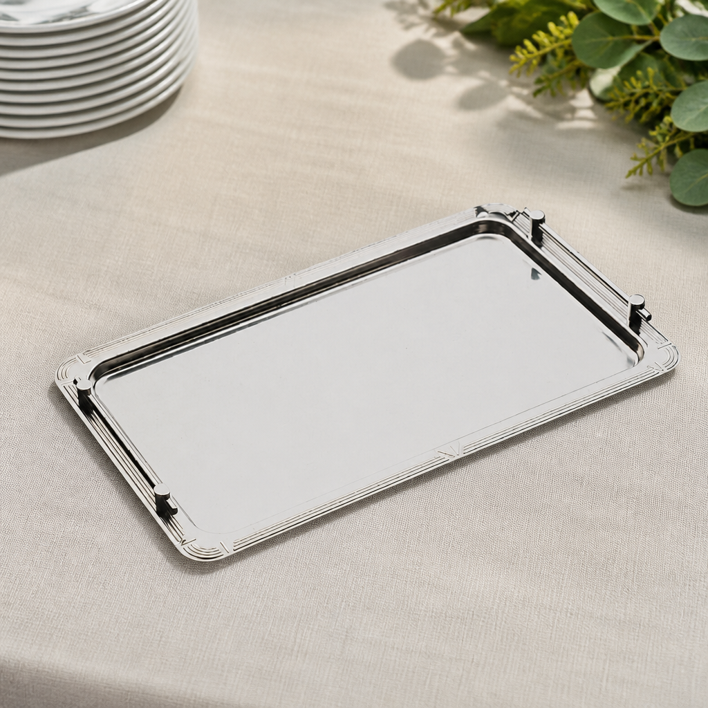 Stainless Steel Rectangular Stacking Tray 1/1 GN
