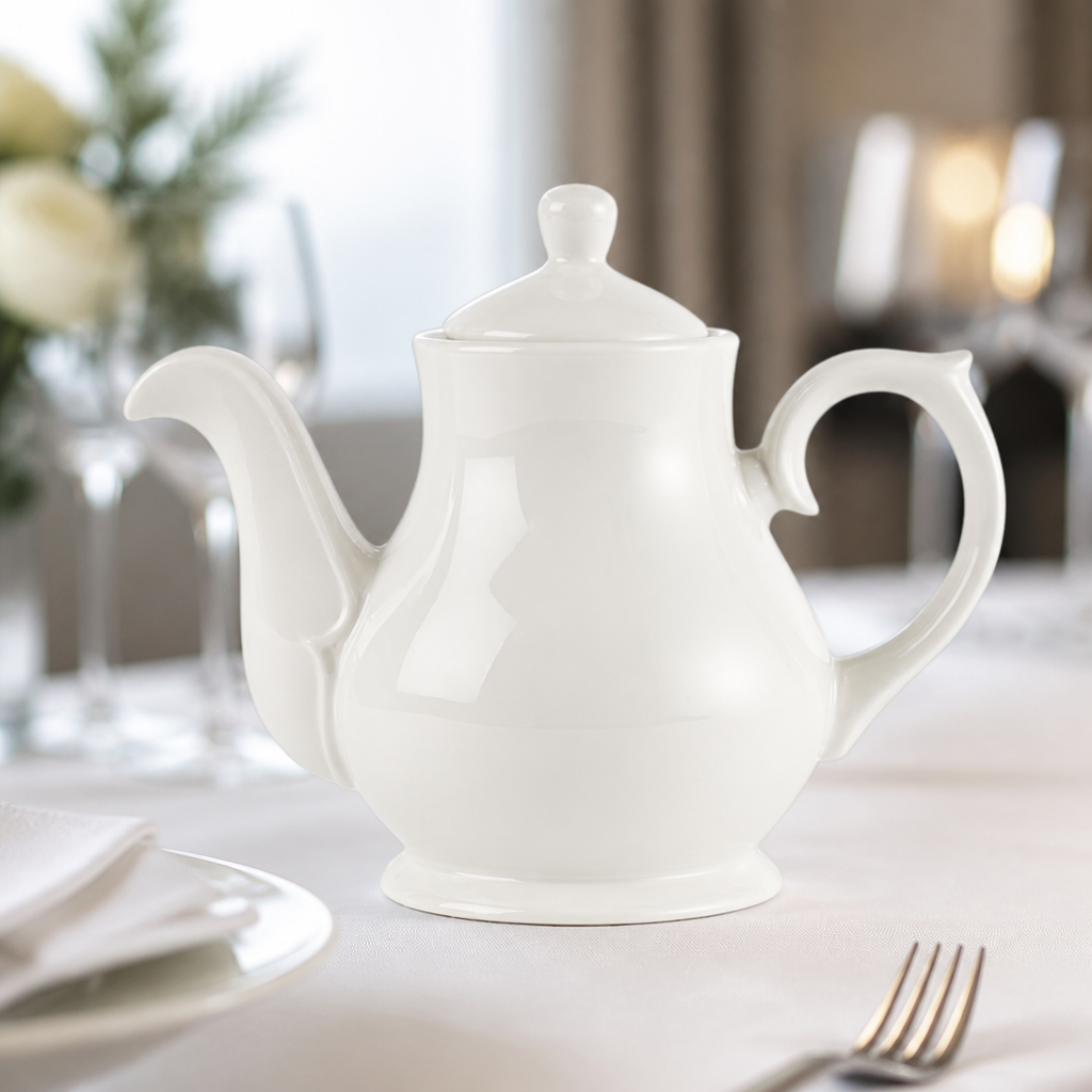 Commercial 426ml Teapot and Coffee Pot Set - 4 Pack