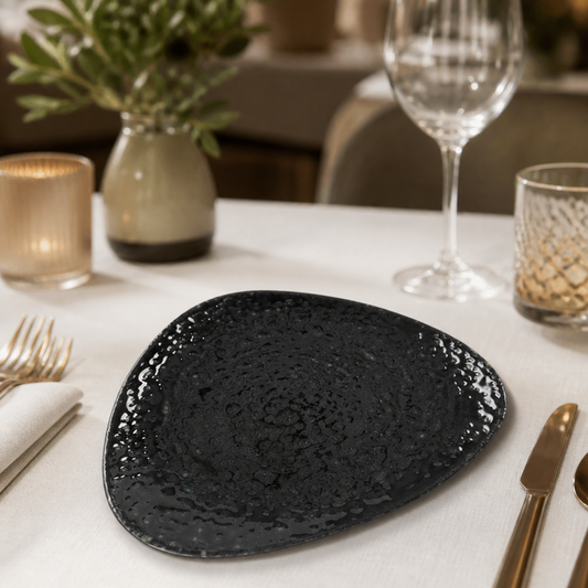 Commercial Triangle Plates 192mm - 12 Pack Vitrified Dinnerware