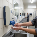Premium 1 Litre Washroom Dispenser - Durable, Easy to Use with Clean Design - High-Quality Professional Grade for Industrial and Commercial Applica...