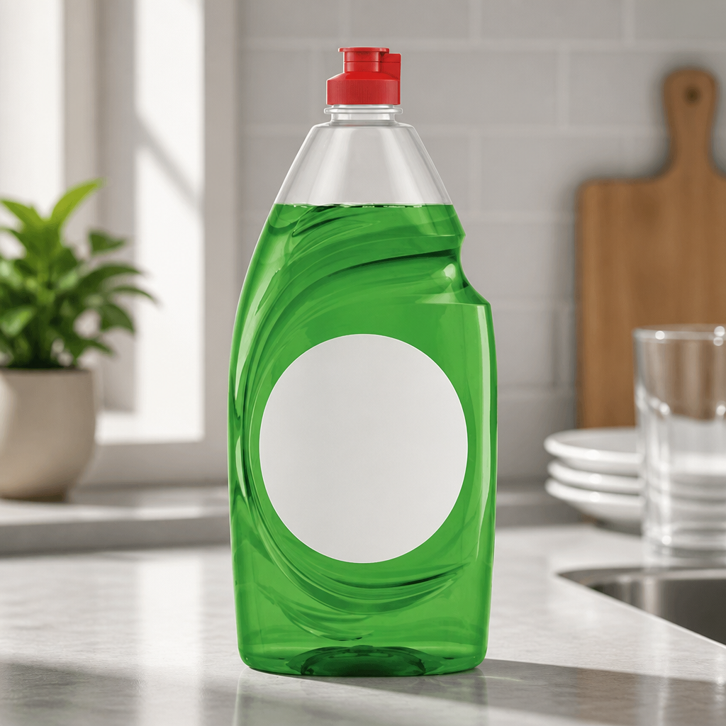 Commercial Washing Up Liquid 5.4Ltr Concentrated Green 6 Pack
