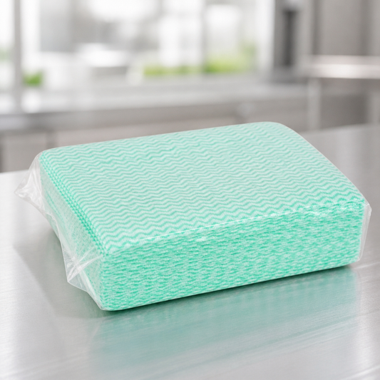 Heavy Duty Non-Woven Cleaning Cloths 25 Pack 490x380mm