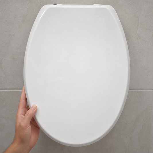 Medium-Weight Toilet Seat for Universal Pans