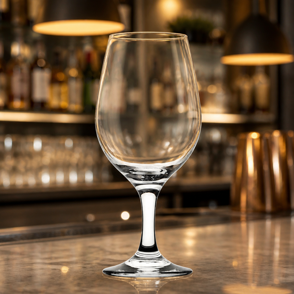 380ml Stemmed Beer Glasses - Commercial Amber Glasses 24 Pack