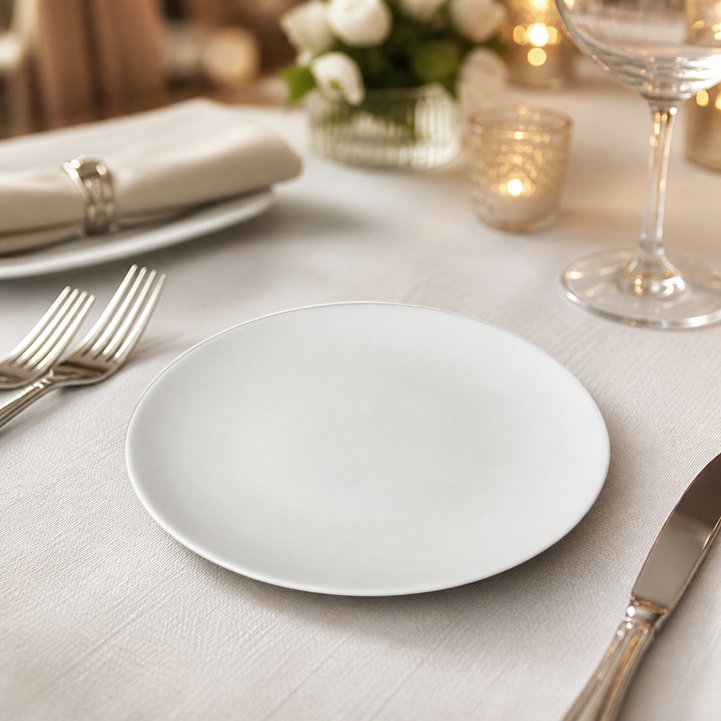 Set of 6 Commercial Whitehall Coupe Plates 165mm