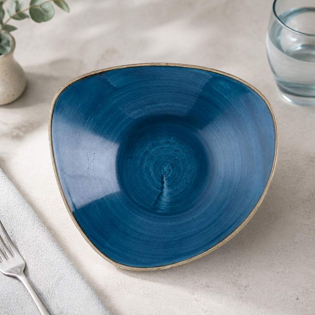 Commercial Bowls 228mm Java Blue 12 Pack