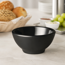 Commercial Black Round Bowl 130mm 300ml for Buffet Service