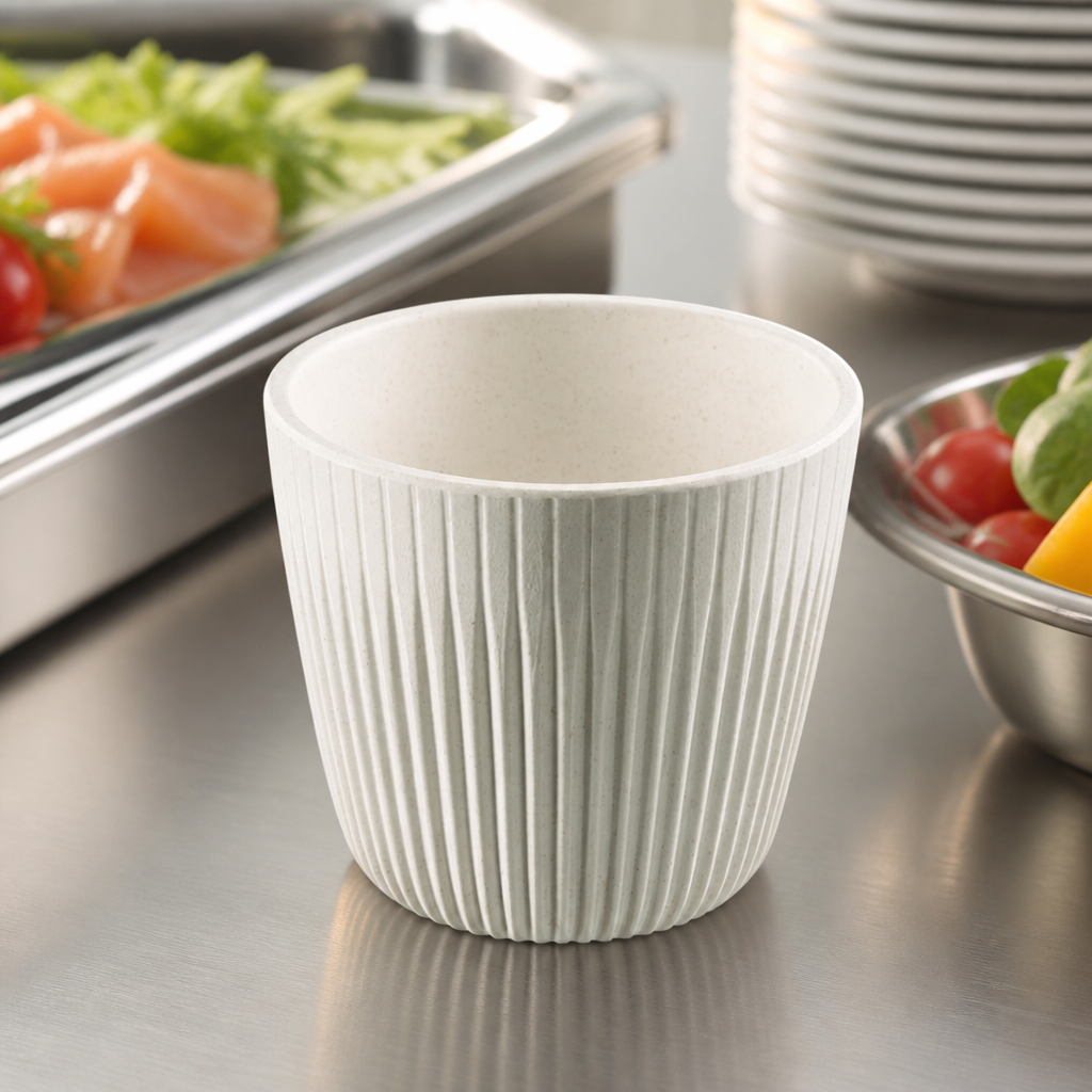 White melamine bowls 180ml unbreakable set of 6