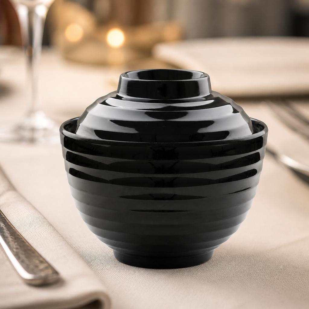 Commercial Melamine Miso Bowls 240ml - 6 Pack