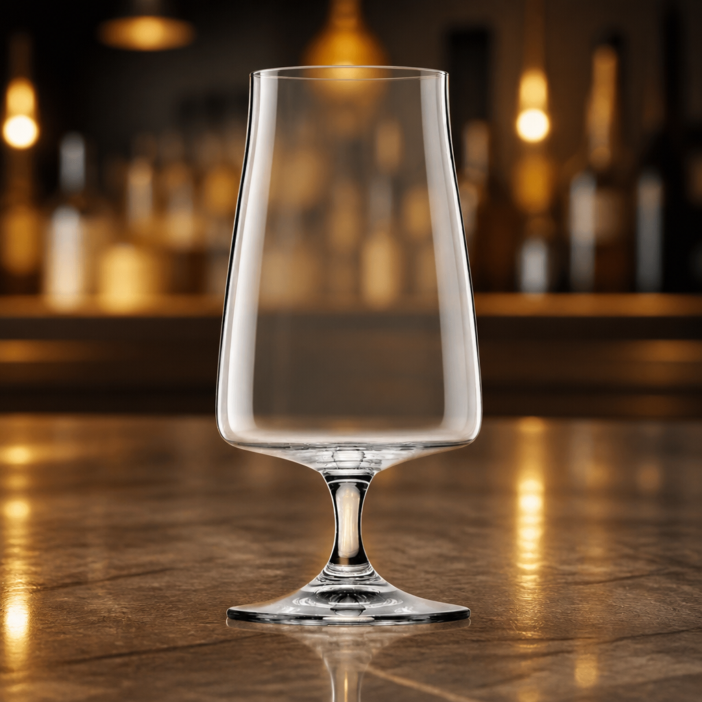 Pack of 6 Commercial Stemmed Beer Glasses 450ml