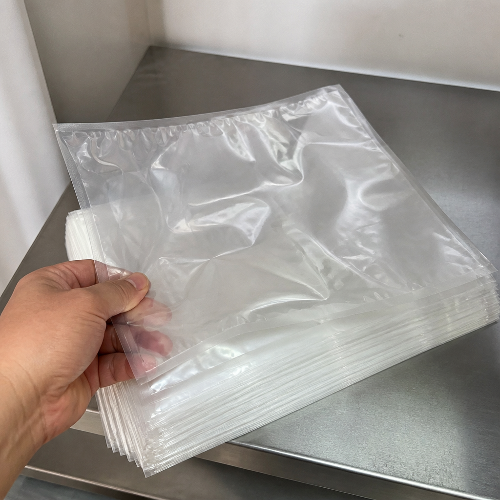 Compostable Vacuum Pack Bags 300x350mm for commercial use