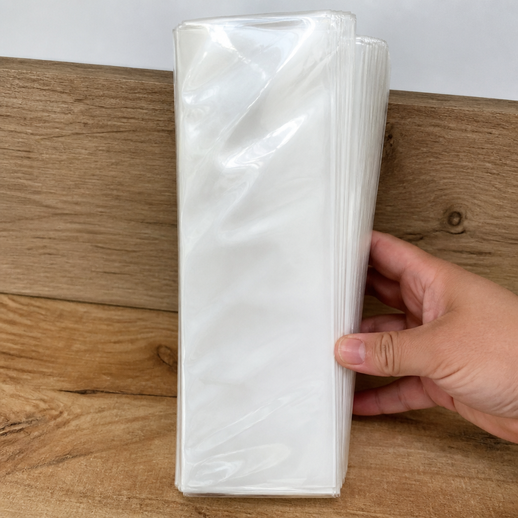 Compostable Paper Bags 70 x 210mm in a 1000 pack
