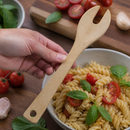 Natural Elements Wood Fibre Pasta Server 3 Inch Utensil