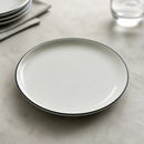 Commercial Coupe Plates 202.5mm White Rimless Design 12 Pack
