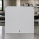 Commercial Knife Steriliser Glass Door 476.7mm High Silver
