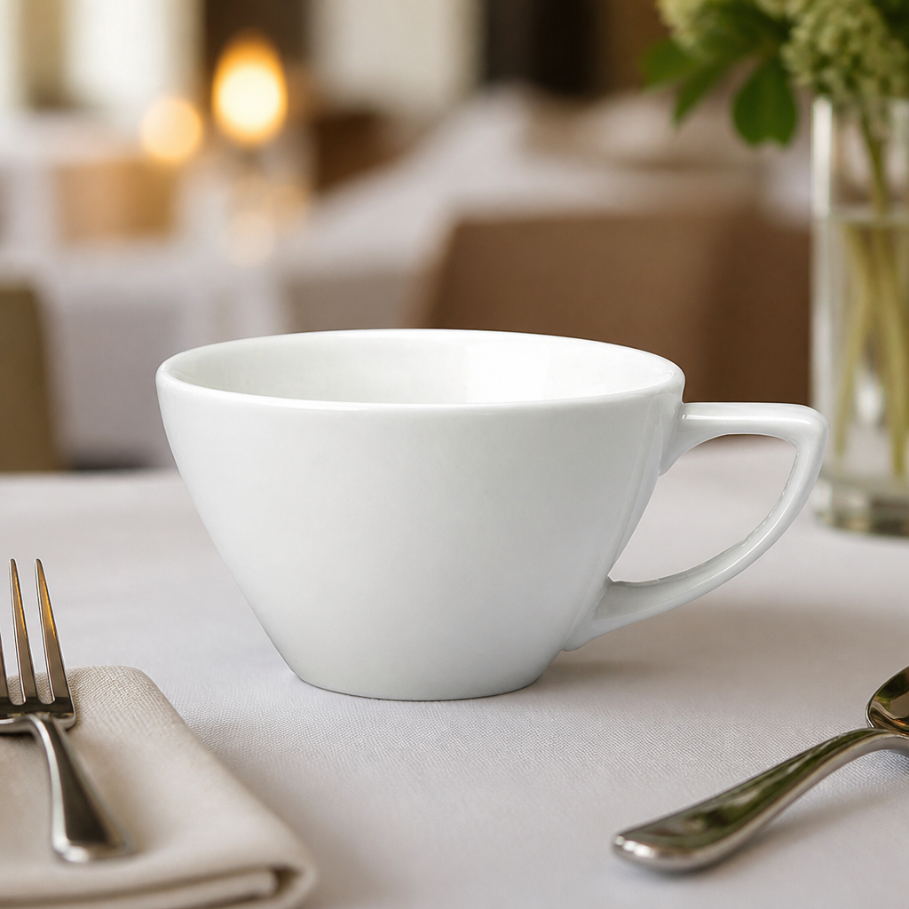 Commercial Americano Cups 227ml - 24 Pack Porcelain Set