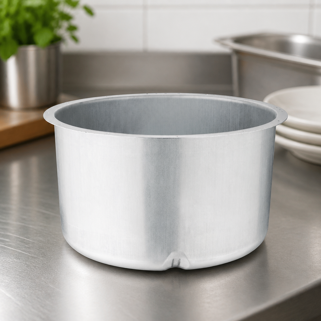 Commercial Aluminium Liner Bowl for Rice Cooker 196mm High