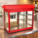Commercial Popcorn Machine with Dual Shelves for High Demand
