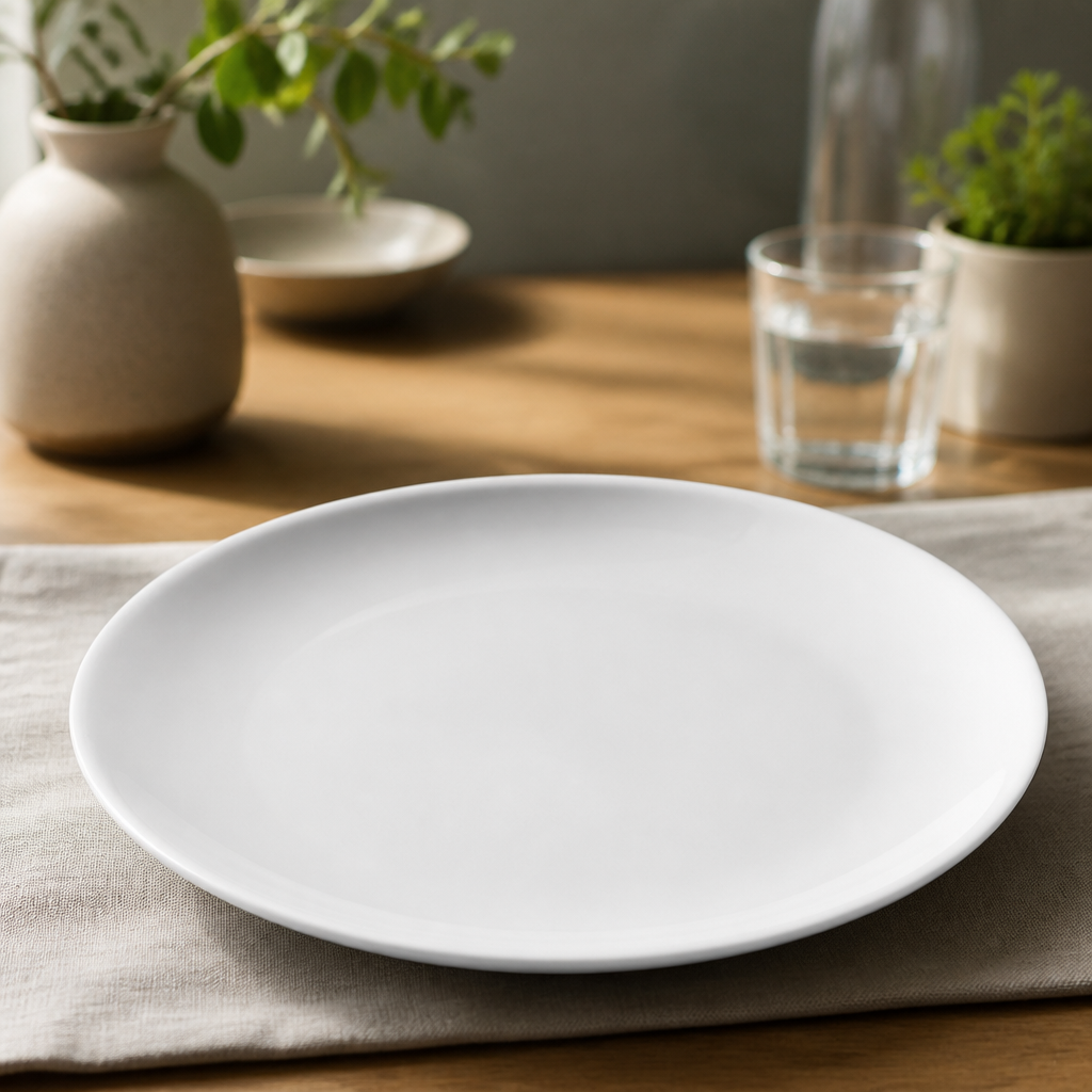 Commercial Dinner Plates 280mm Porcelain 6 Pack